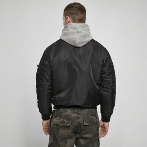 Hooded Ma1 Bomber Jacket Winter - Brandit